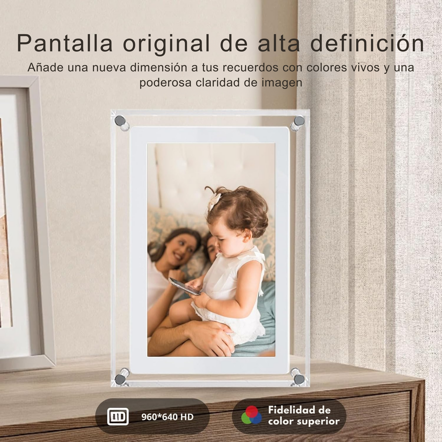 Digital Photo Frame for photos and videos